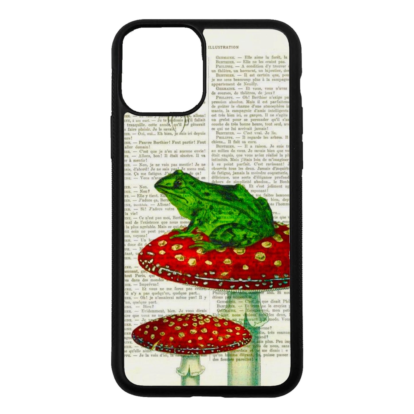 frog + mushrooms - Mai Cases