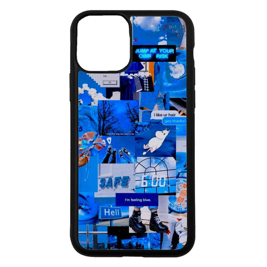 blue aesthetic collage - Mai Cases