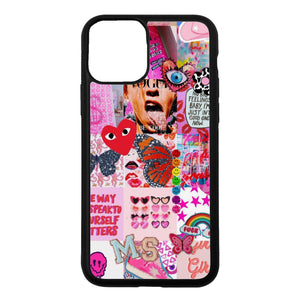 pink aesthetic collages - Mai Cases