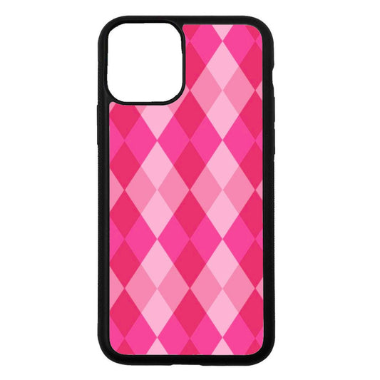 pink argyle - Mai Cases