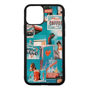 retro vibes collage - Mai Cases