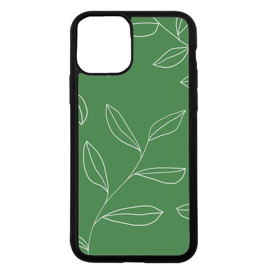 sage green leaves - Mai Cases