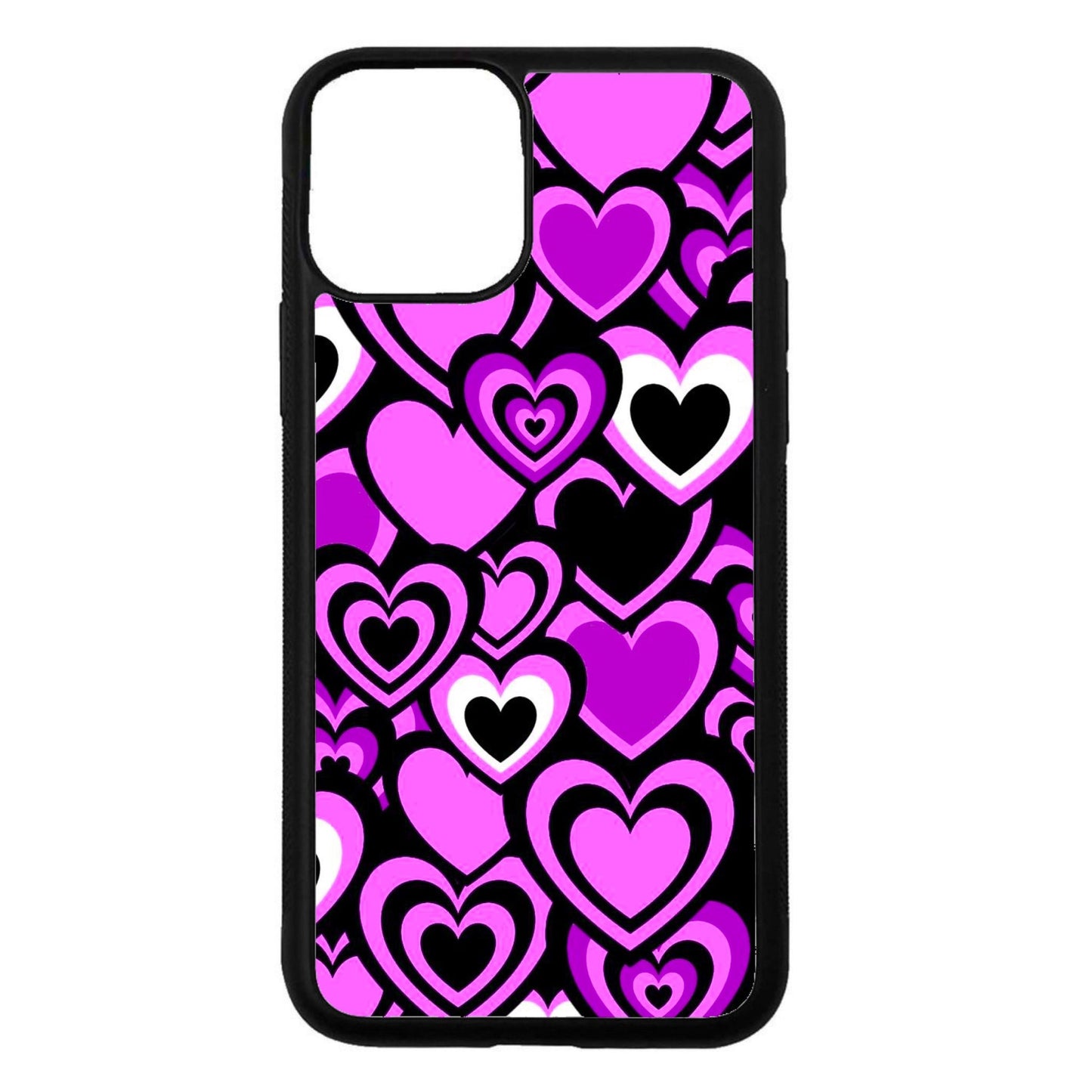 y2k purple hearts - Mai Cases